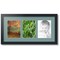 ArtToFrames Collage Photo Picture Frame with 3 - 6x8 inch Openings, Framed in Black with Over 62 Mat Color Options and Plexi Glass (CSM-3926-782)